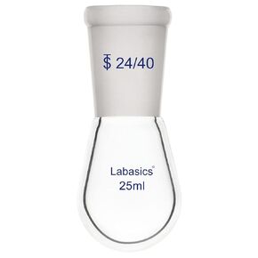 Borosilicate Glass Single Neck Recovery Flask Rotary Evaporator Flask, with 24/40 Outer Joint, 500 ml