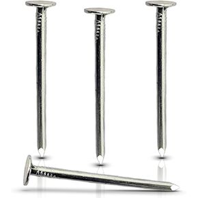 2-Inch Galvanized Roofing Nails Professional Grade - Used to fasten roofing felt, asphalt singles & insulation board (50)