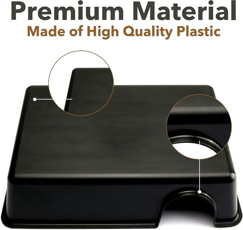 Reptile Hide, Ball Python Snake Hide Box Plastic Hideout 9.7x6.6x2.4 Inches (Large) in Saudi Arabia