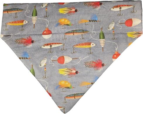 Fisherman's Over the Collar Dog Bandana That Slips onto Their Existing Collar Size (Large) in Saudi Arabia