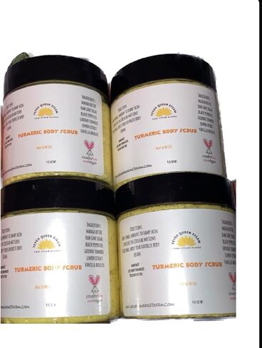 Yeyeo Queen Steam| Glowing Turmeric Body Scrub Sold by Yeyeo Queen Steam in Saudi Arabia