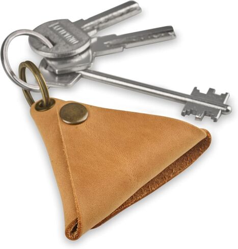 Leather Keychain Pouch, Key Holder Coin Purse, Coin Purse Keychain, Small Leather Key Pouch, Purse Keychain Holder (Vintage Brown) in Kuwait