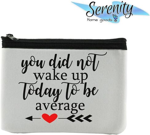 Bee-You-Tiful Coin Purse Wallet Pouch For Women | Small Card Change Bag With Zipper | Mini Travel Purse For ID Case | Makeup Card Novelty Bag in Kuwait