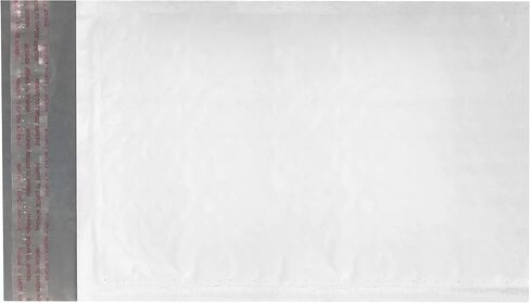 Amazon Basics Poly Bubble Mailer, Self-Seal, 4" x 8" (Internal Size - 3.75" x 7"), 25-Pack, white/grey in Saudi Arabia