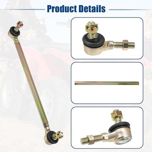 uxcell 30cm 11.81" Steering Tie Rod Ball Joint Tie Rod Assembly Fit for 50cc 70cc 90cc 110cc 125cc 150cc 200cc 250cc ATV Four Wheeler Quad in Kuwait