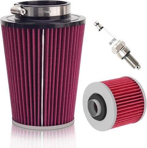 YFM700 Air Filter & Oil Filter Spark Plug Kit for Yamaha YFM700 Raptor 2006-2021/ YFM700R Raptor 2013-2021/ YFM700R Raptor SE 2013-2021 1S3-14451-00-00 in Saudi Arabia