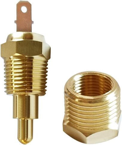 Joywayus Fan Thermostat Temperature Switch, 175 to 185 Degree Electric Engine Cooling Fan Thermostat Temperature Sensor Switch, 3/8" NPT Pipe Thread, Fit for 10" 12" 14" 16" Fan in Saudi Arabia