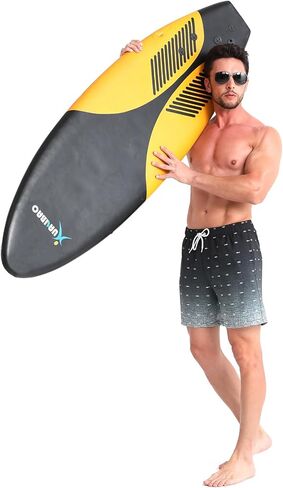 zeetoo Mens Swim Trunks with Compression Liner 5.5" Inseam Quick Dry Board Shorts Swim Shorts in Kuwait