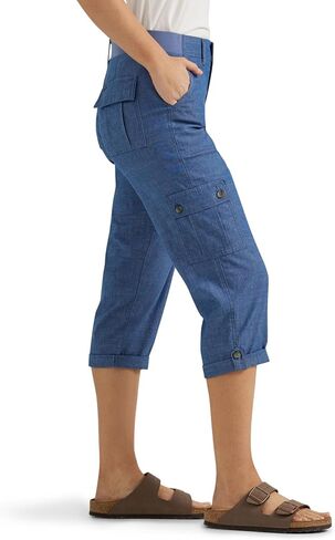 بنطال Lee Women's Ultra Lux Comfort مع بنطال كابري مرن قابل للتنقل in Kuwait