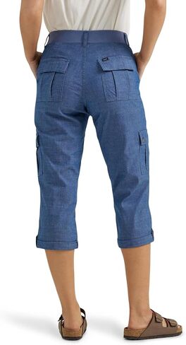 بنطال Lee Women's Ultra Lux Comfort مع بنطال كابري مرن قابل للتنقل in Kuwait