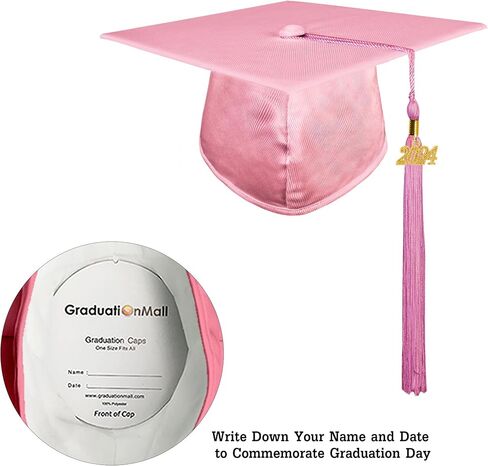 حزمة من قبعة التخرج لرياض الأطفال من GraduationMall مع شرابة 2024، شهادة in Kuwait