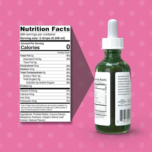 SweetLeaf Natural Sweet Drops Sweetener, Berry, Non-GMO, 2 Fl Oz (Pack of 3) in Saudi Arabia