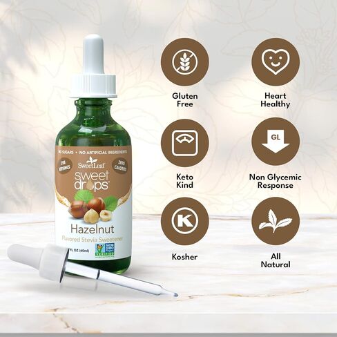 SweetLeaf Natural Sweet Drops Sweetener, Berry, Non-GMO, 2 Fl Oz (Pack of 3) in Saudi Arabia