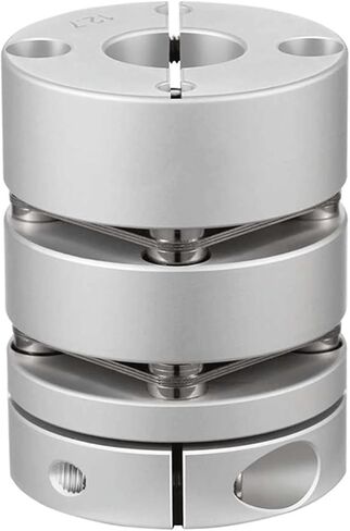 Flexible Shaft Coupling 6.35 to 10mm Diameter 26mm Length 35mm for Printing Machine Servo Electric Motor(6.35x10) in Saudi Arabia