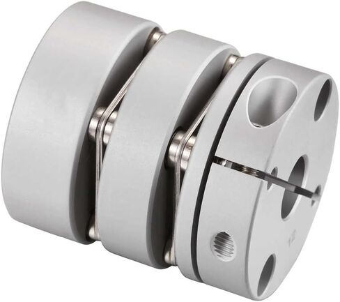 Flexible Shaft Coupling 6.35 to 10mm Diameter 26mm Length 35mm for Printing Machine Servo Electric Motor(6.35x10) in Saudi Arabia