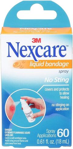 بخاخ ضمادة سائل من نيكس كير، 0.61 أونصة (عبوة من 3 قطع) in Kuwait