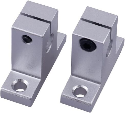 Eowpower 10Pcs SK8 8mm Linear Rail Shaft Guide Support Bracket in Saudi Arabia