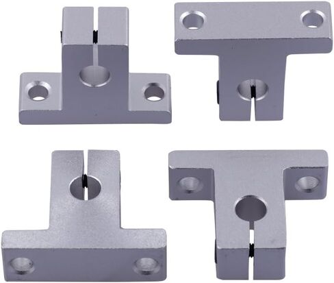 Eowpower 10Pcs SK8 8mm Linear Rail Shaft Guide Support Bracket in Saudi Arabia