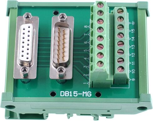 Oiyagai DB37 D-Sub ذكر وأنثى رأس لوحة القطع محطة المجلس كتلة DIN السكك الحديدية جبل واجهة وحدة موصل C45 القضبان بعرض 35 مللي متر in Kuwait