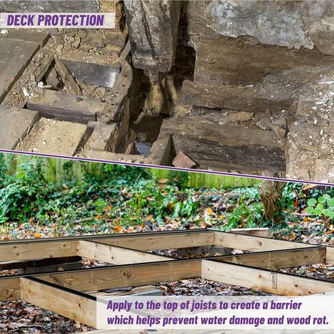 شريط رافعة من Eazy2hD للتزيين مقاس 1-5/8 بوصة × 50 قدم، 4 عبوات، شريط بوتيل ديك مقاوم للماء وشريط وامض مضاد للتآكل لأعلى الروافد، وروافد الحواف، وتحت الروافد والعوارض in Kuwait