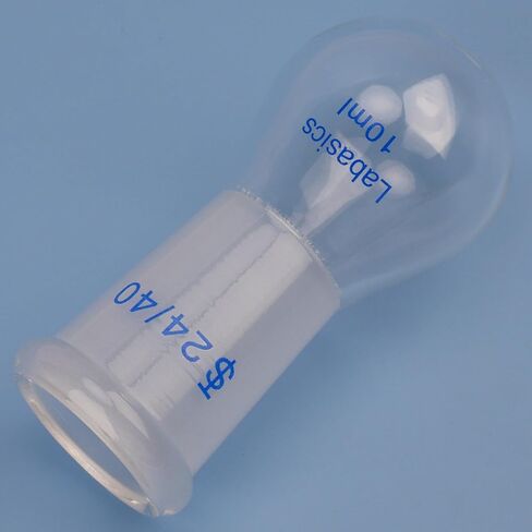 Borosilicate Glass Single Neck Recovery Flask Rotary Evaporator Flask, with 24/40 Outer Joint, 500 ml in Kuwait