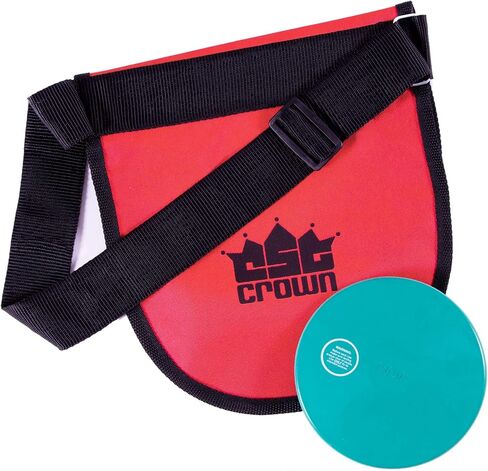 Crown Sporting Goods Discus & Shot Put Carrier Bag – Premium Quality Track & Field Equipment with 2 Pockets & Adjustable Carrying Strap in Saudi Arabia