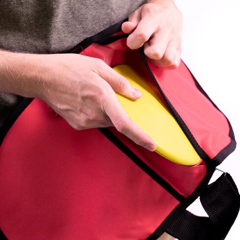 Crown Sporting Goods Discus & Shot Put Carrier Bag – Premium Quality Track & Field Equipment with 2 Pockets & Adjustable Carrying Strap in Saudi Arabia