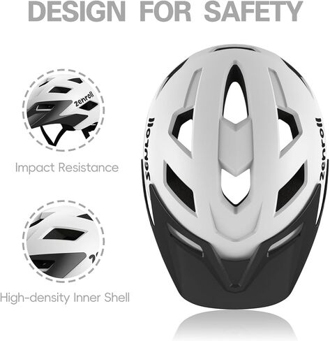 Kids Helmet, Kids Bike Helmet with Removable Sun Visor, Lightweight Adjustable Children Bicycle Helmet for Boys and Girls Ages 5-14 in Kuwait
