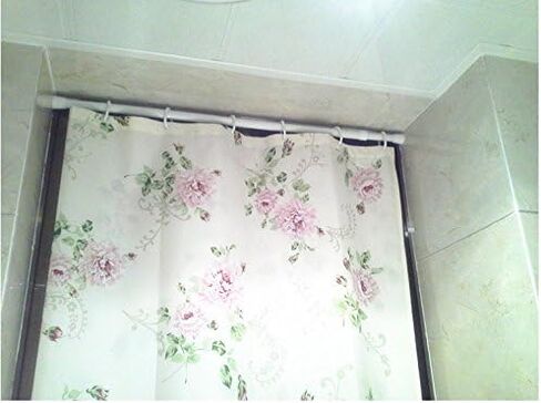 Noren Japanese Doorway Curtain Curtains Fishes Door Telescopic Rod (Two section pole（23.6-43 inch）) in Saudi Arabia