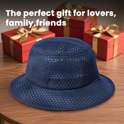 Mesh Bucket Hat for Women: Summer Hats for Men - Breathable Beach Hat - Safari Hat Gardening Hiking Fishing Hats in Saudi Arabia