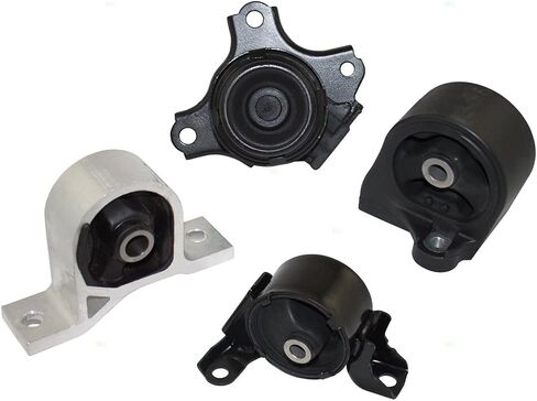 Brock Replacement 4 Piece Set Engine & Transmission Motor Mount Kits Compatible with 01-05 Civic 1.7L Automatic Transmission HO4140143 0820S5AA08 in Saudi Arabia