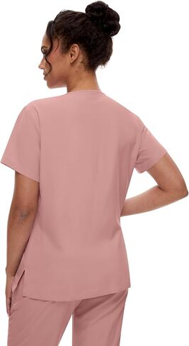 niaahinn Scrubs for Women Set - Classic V-neck Top & Yogga Waistband Jogger Pants with 8 Pockets Breathable Slim Fit Suit in Saudi Arabia