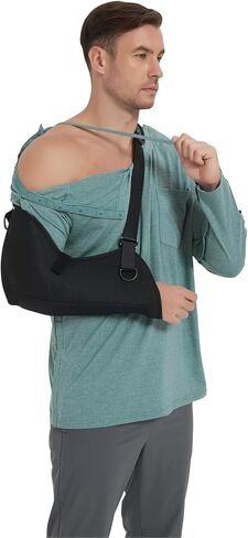 Cotton Men's Post Shoulder Surgery Shirts Clothes After Rotator Cuff Surgery Chemo Port Access Long Sleeve T Shirt with Snaps in Saudi Arabia