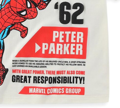 Marvel Spider-Man Boys There Shirt Sleeve T-Shirt for Big Kids in Saudi Arabia