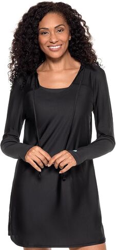 Coolibar UPF 50+ Women's Seacoast Swim Cover-Up Dress - Sun Protective in Saudi Arabia