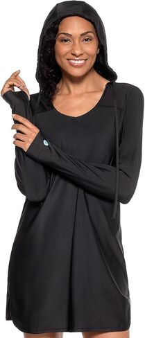 Coolibar UPF 50+ Women's Seacoast Swim Cover-Up Dress - Sun Protective in Saudi Arabia