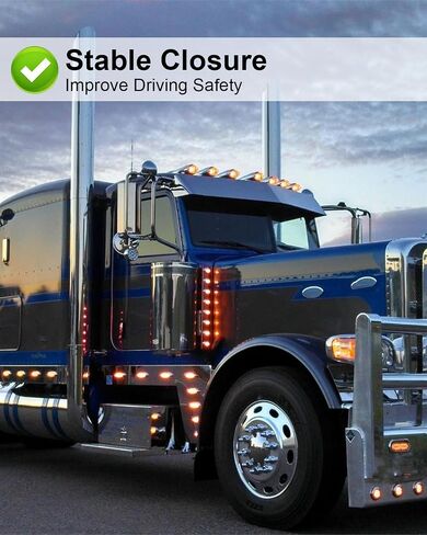 2 PCS Latch مع قاعدة ملائمة لـ Peterbilt 587 استبدال L56-6045 L566045 in Saudi Arabia