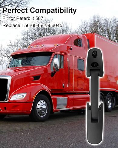 2 PCS Latch مع قاعدة ملائمة لـ Peterbilt 587 استبدال L56-6045 L566045 in Saudi Arabia