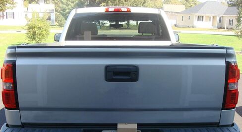 ECOTRIC Tailgate Molding Cap Cover Trim Compatible with 2014-2019 Chevy Chevrolet Silverado GMC Sierra 1500 2500HD 3500HD Replacement for 22763062 GM1904110 Top Protector Molding (3Pcs) in Saudi Arabia
