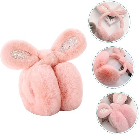 LIFKOME Bright Color Earmuffs for Boys and Girls Ear Covers for Boys and Girls Windproof Ear Soft and Comfortable Design Cold Weather in Saudi Arabia