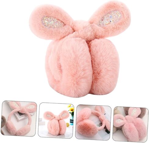 LIFKOME Bright Color Earmuffs for Boys and Girls Ear Covers for Boys and Girls Windproof Ear Soft and Comfortable Design Cold Weather in Saudi Arabia