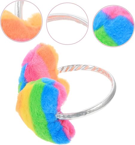 Homoyooyo Plush Love Reserves for Winter Ear Covers for Boys and Girls and Comens Ayroom and Darm for Extructions في الهواء الطلق in Saudi Arabia