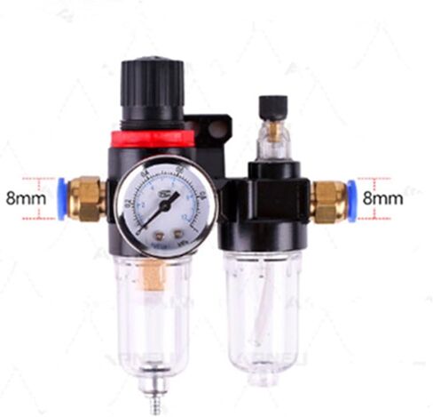 AFC2000 AFR2000 + AL2000 G1/4 air Compressor Oil and Water Separator air Filter is Used to Reduce The Pressure Valve Regulator(AFC2000 10mm Fitting) in Saudi Arabia