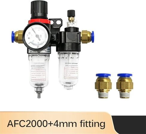 AFC2000 AFR2000 + AL2000 G1/4 air Compressor Oil and Water Separator air Filter is Used to Reduce The Pressure Valve Regulator(AFC2000) in Saudi Arabia