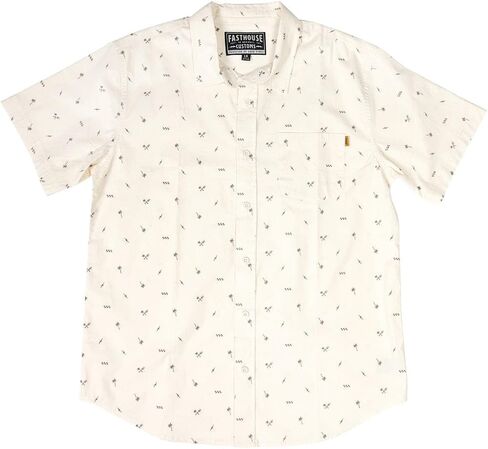 FASTHOUSE Retrospect Short Sleeve Button Up Shirt in Saudi Arabia