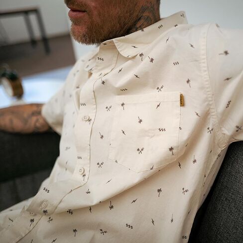 FASTHOUSE Retrospect Short Sleeve Button Up Shirt in Saudi Arabia