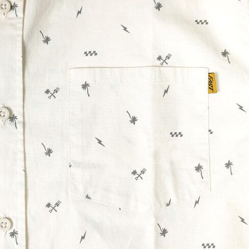 FASTHOUSE Retrospect Short Sleeve Button Up Shirt in Saudi Arabia