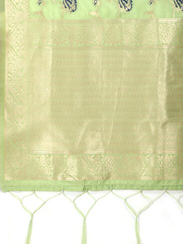 DEVANGI Floral Silk Blend Dupatta in Saudi Arabia