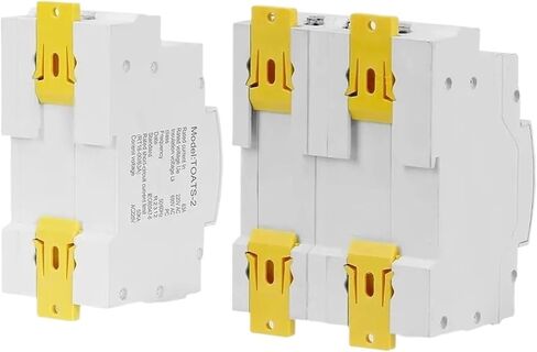 DIN Rail 2P 4p ATS Dual Power Tommoratic Switch Switch المحدد الكهربائي مفاتيح الطاقة دون انقطاع 110 فولت 220V 63A (2P 63A ، 220 فولت) in Saudi Arabia