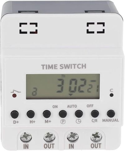 Practical The Time Controller Switch Relay High Power Timer Switch KG316T Display Plastic Switch Relay(80A) in Saudi Arabia